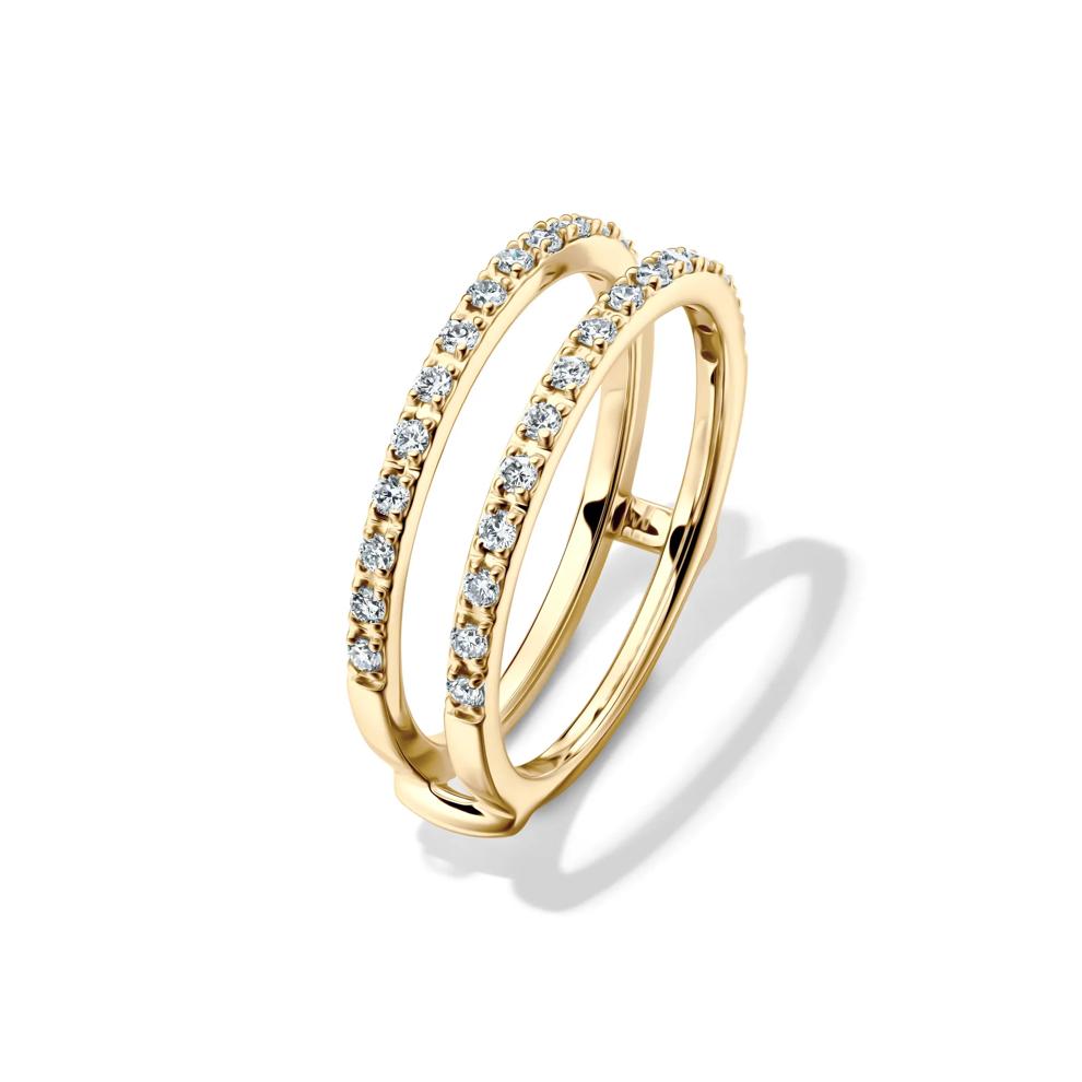 Lab Grown Diamond Straight Insert in 14K Yellow Gold (1/3 ct. tw.) – Image 4 of 4