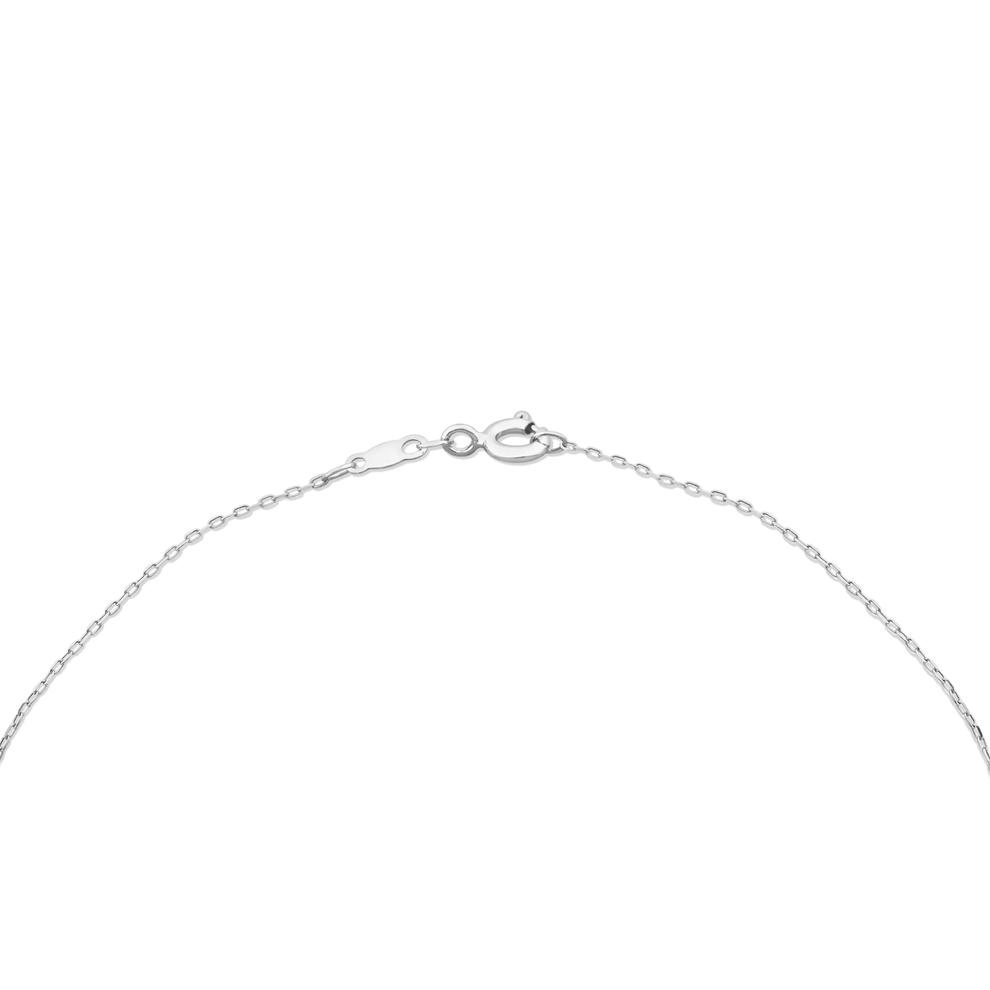 Diamond Pear-Shaped Pendant Necklace in 10K White Gold (1 ct. tw.) – Image 2 of 4