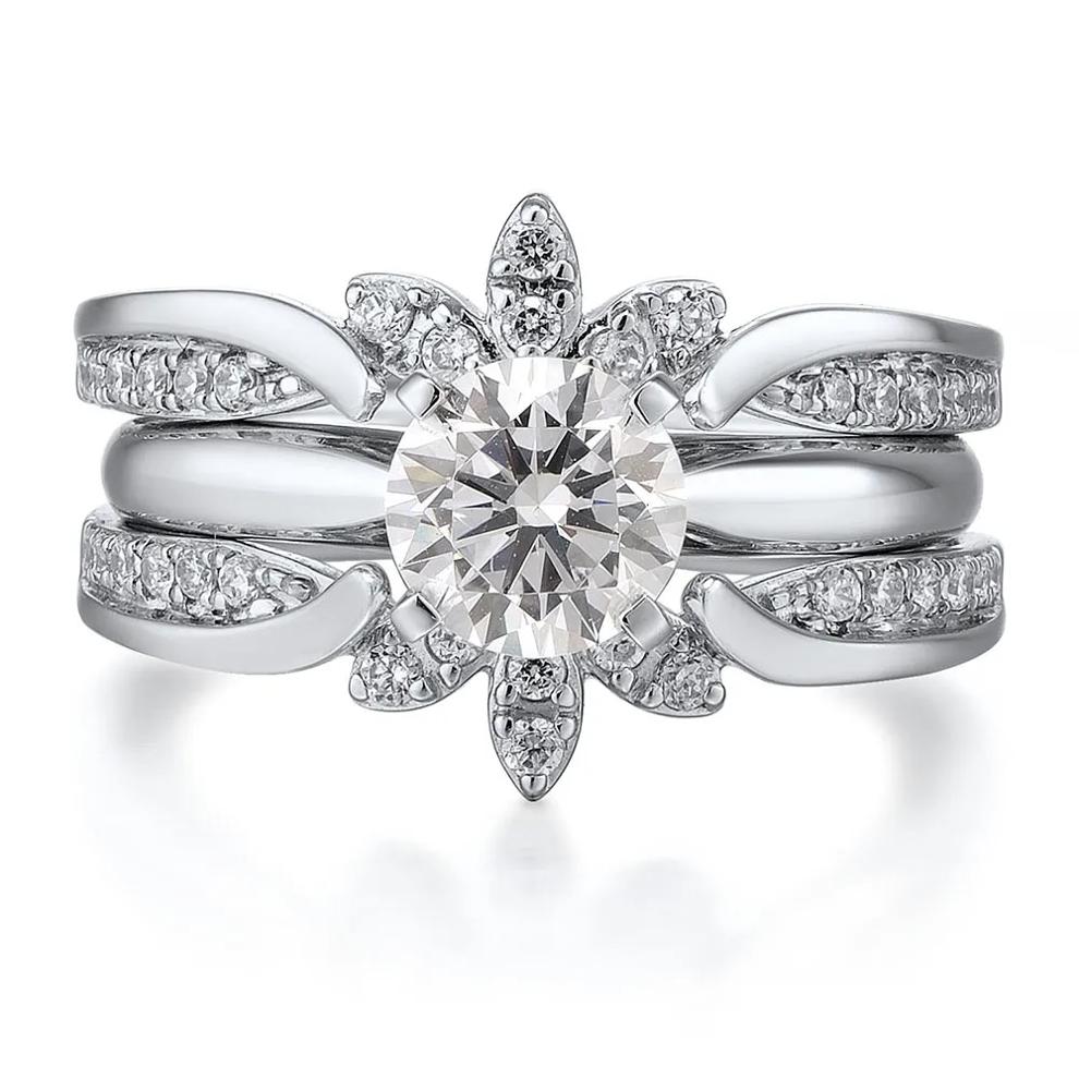 1/3 ct. tw. Diamond Ring Enhancer in 10K White Gold – Image 3 of 3