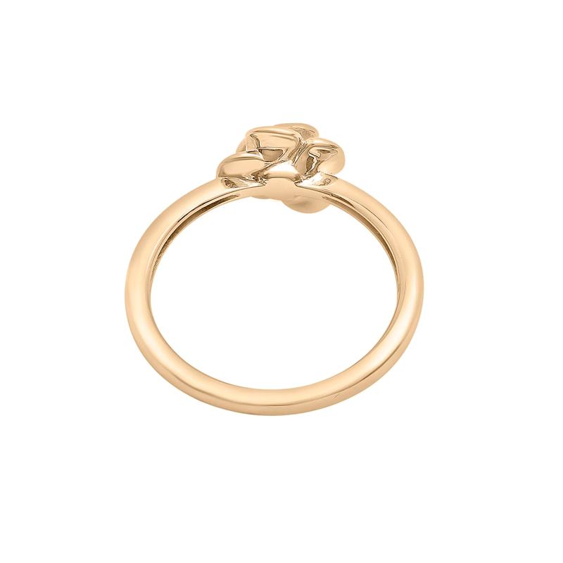 Diamond Flower Ring in 14K Yellow Gold &#40;1/10 ct. tw.&#41; – Image 5 of 7