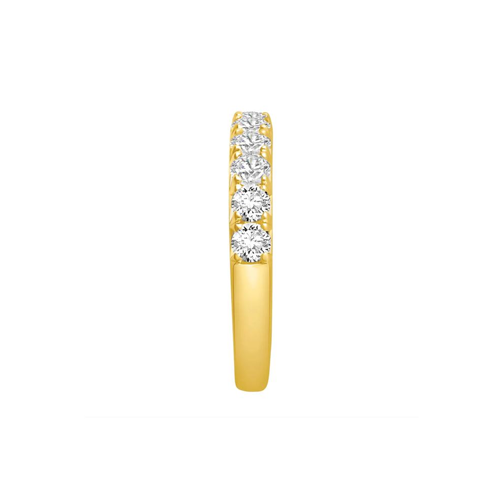 Lab Grown French Pav&eacute; Diamond Band in 14K Yellow Gold (1 ct. tw.) – Image 3 of 3