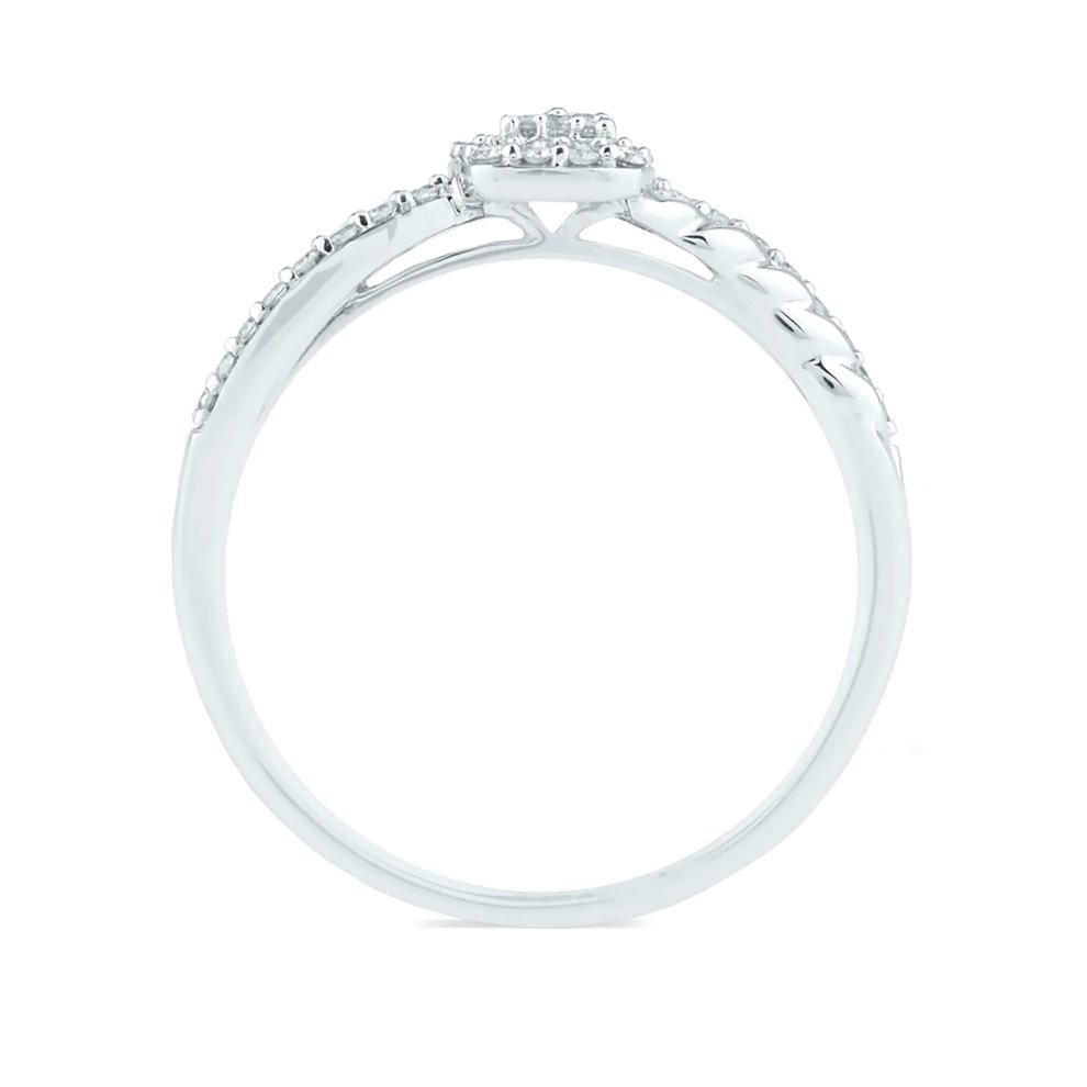 Diamond Promise Ring in 10K White Gold (1/4 ct. tw.) – Image 2 of 3