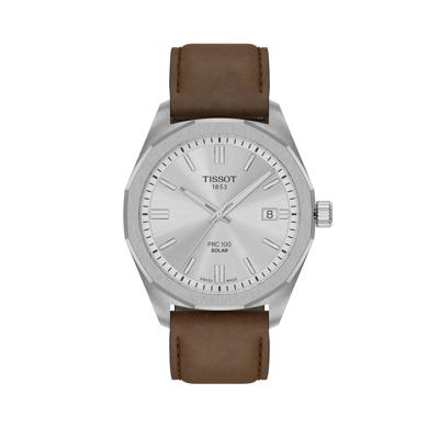 Men's PRC 100 Watch in Brown Leather 