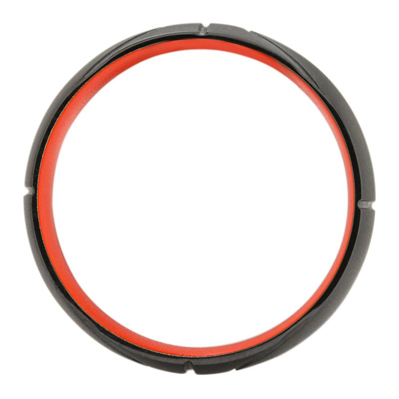 Men&#39;s Domed Basketball Band in Zirconium, 8MM – Image 2 of 3