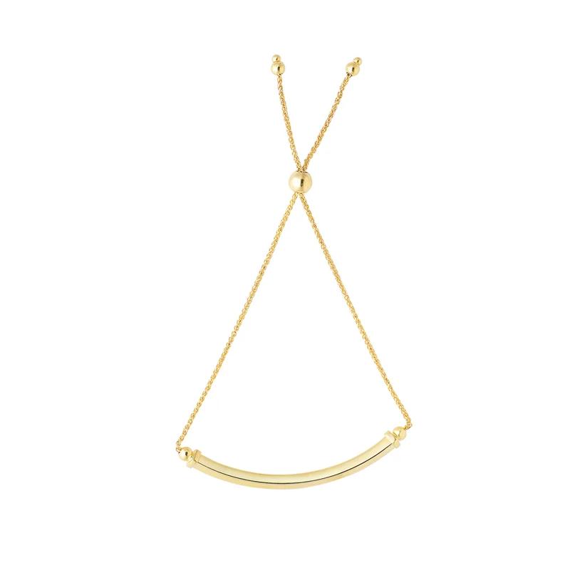 Bar Bolo Bracelet in 14K Yellow Gold – Image 1 of 1