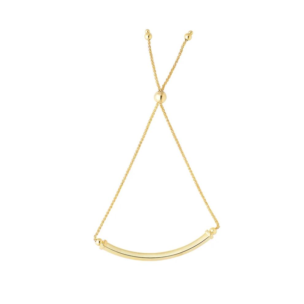 Bar Bolo Bracelet in 14K Yellow Gold – Image 1 of 1