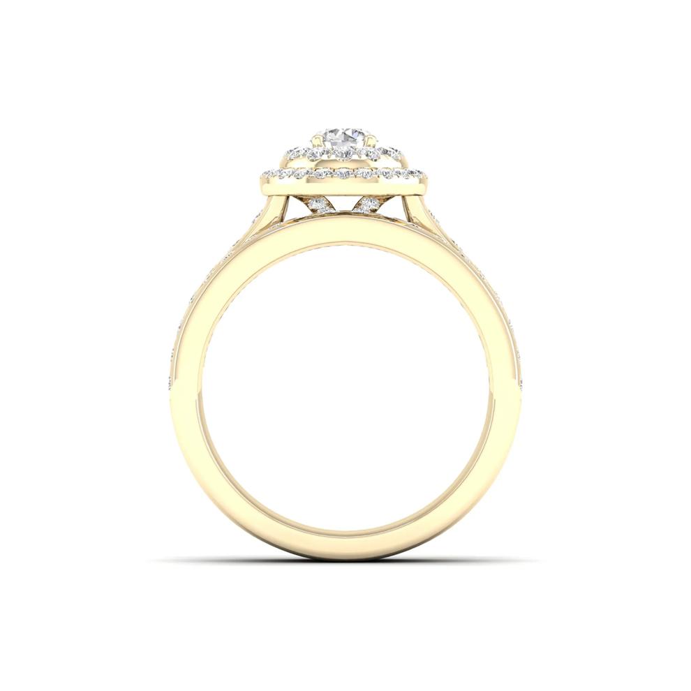 1 1/4 ct. tw. Round Diamond Engagement Set in 14K Yellow Gold  – Image 2 of 6