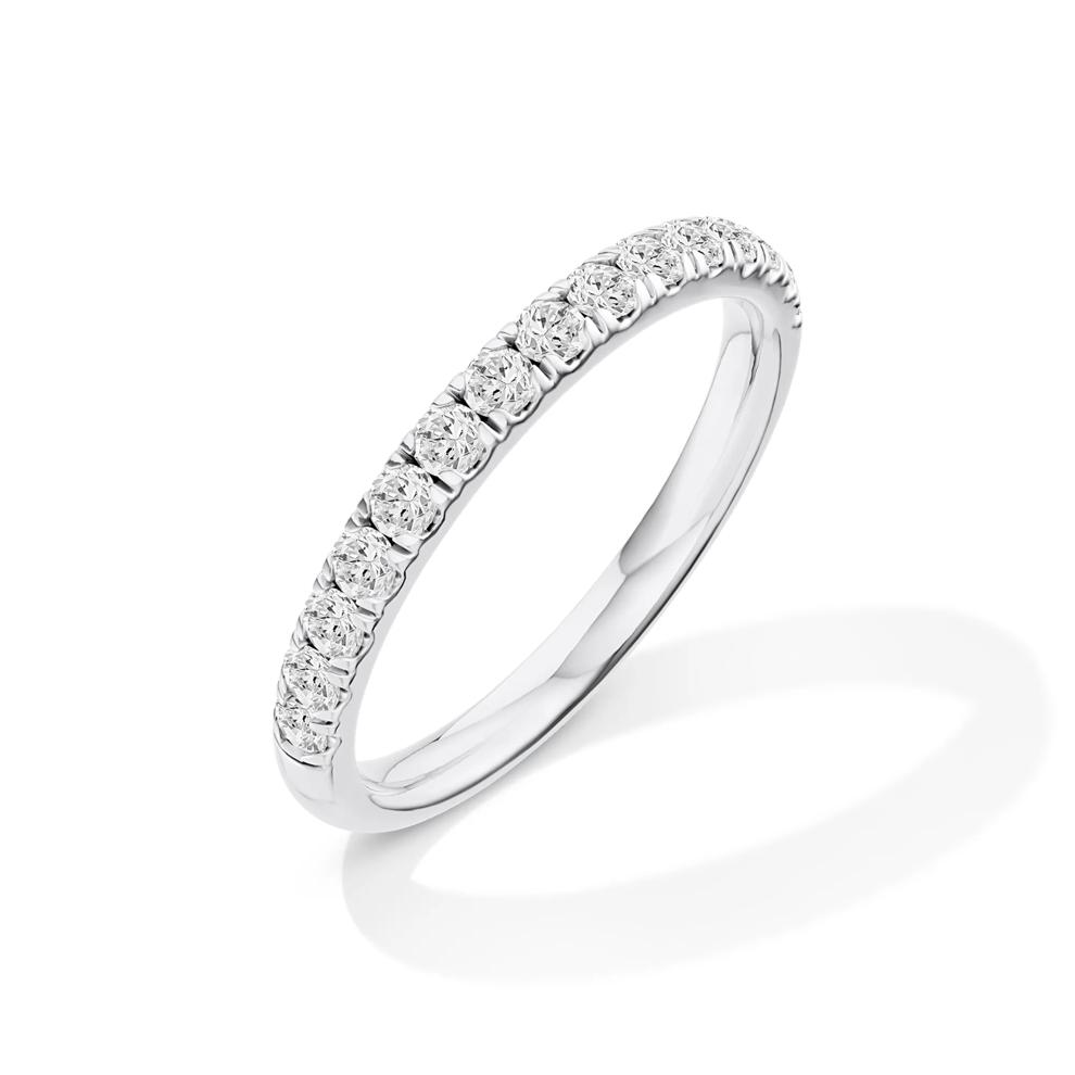 Lab Grown Diamond Pear-Shaped Bridal Set in 14K White Gold (5 ct. tw.) – Image 6 of 6