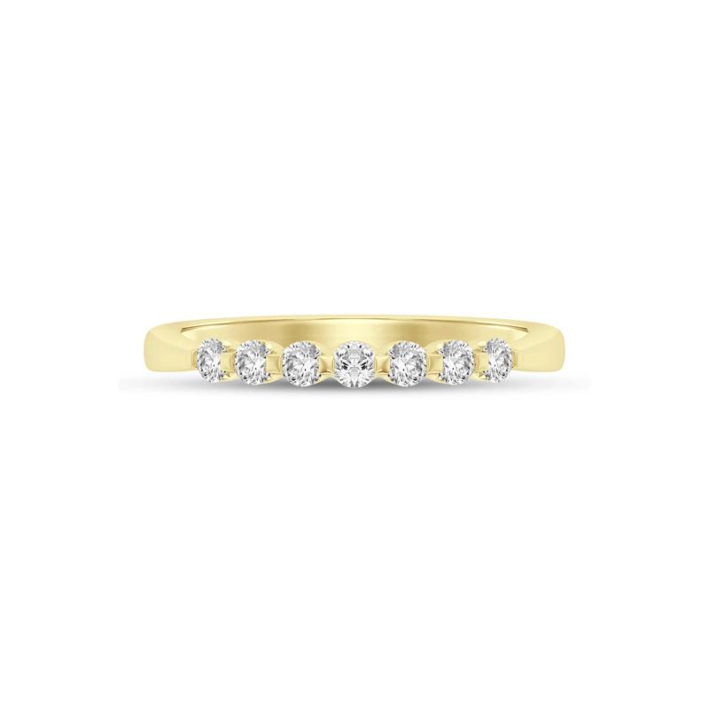 Diamond Anniversary Band in 14K Yellow Gold &#40;1/4 ct. tw.&#41; – Image 1 of 3