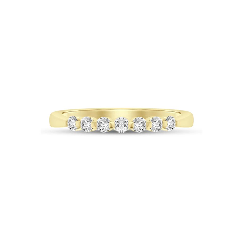 Diamond Anniversary Band in 14K Yellow Gold (1/4 ct. tw.) – Image 1 of 3