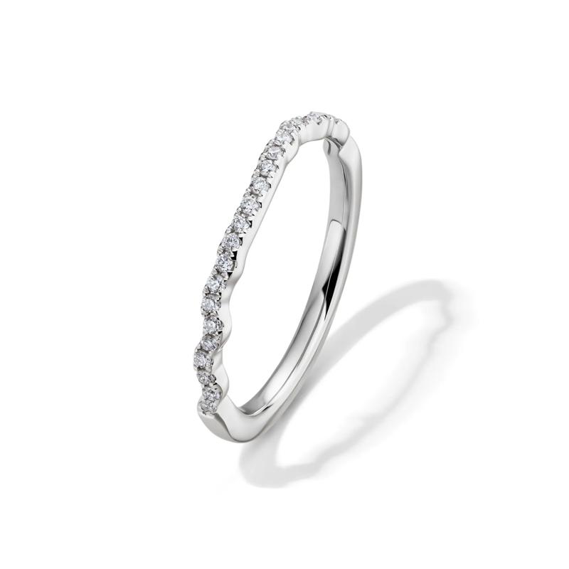 Alice Lab Grown Diamond Bridal Set in 14K White Gold &#40;1 3/8 ct. tw.&#41; – Image 6 of 7