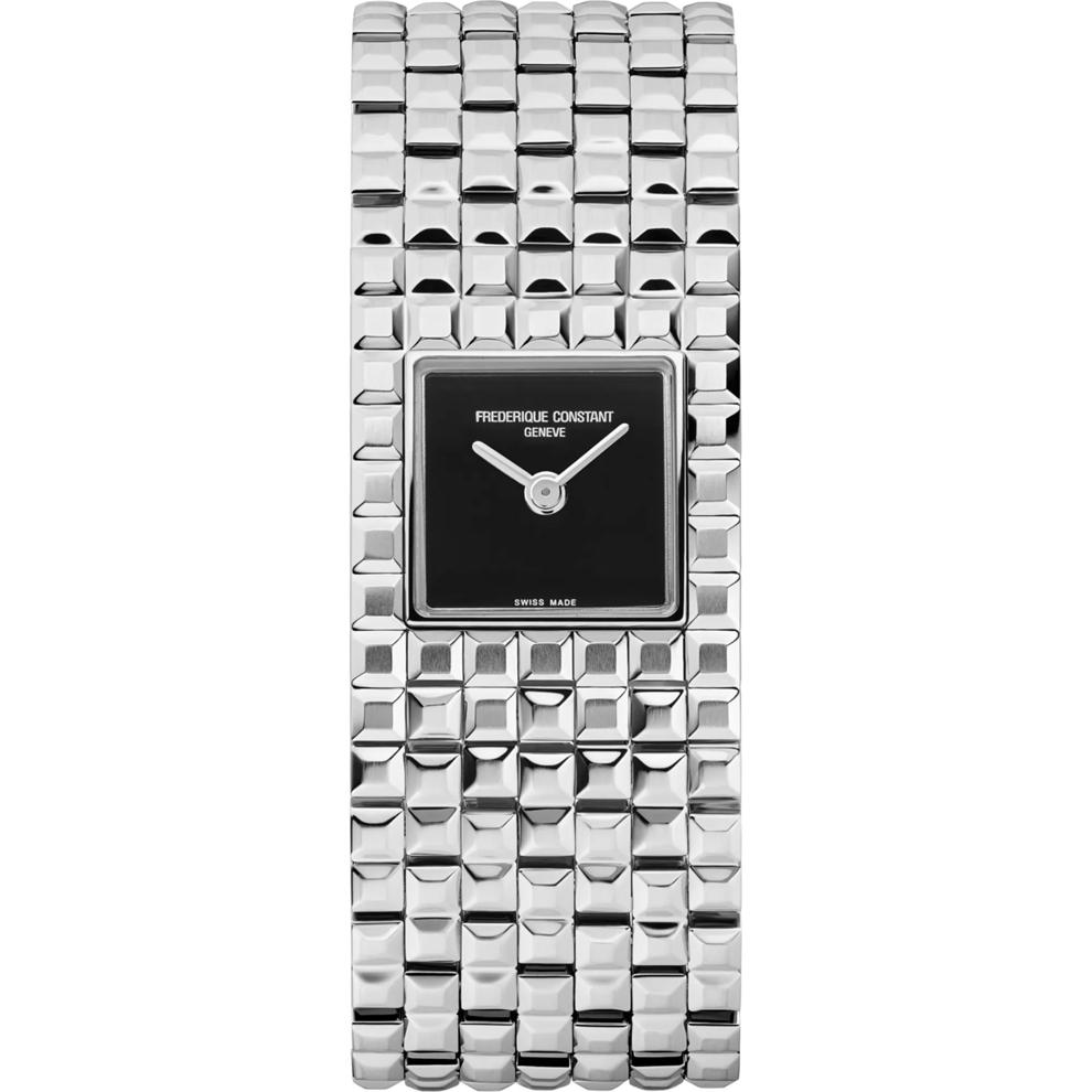 Ladies' Classics Manchette Watch With a Black Dial and Stainless Steel Bracelet – Image 1 of 3