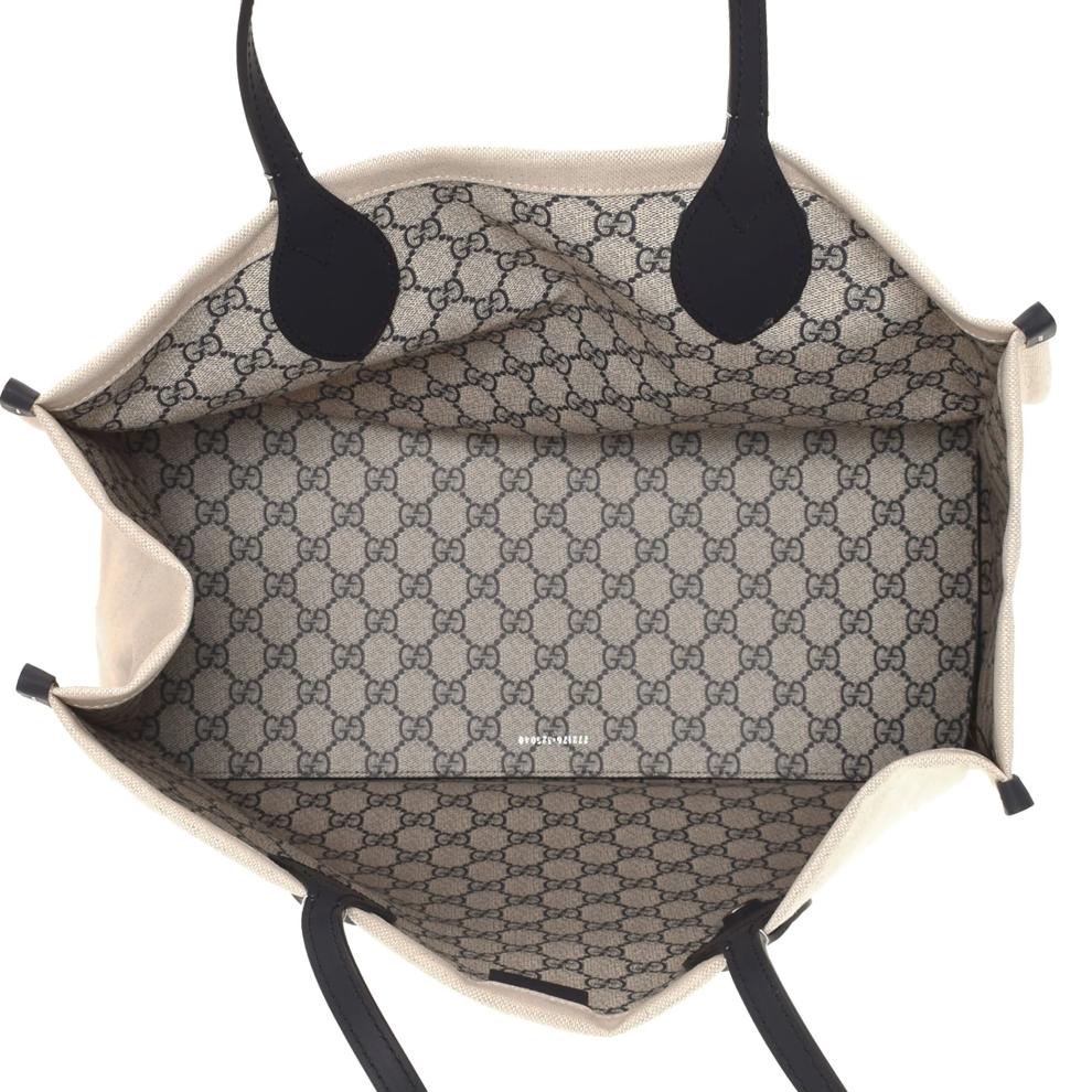 Pre-Owned Gucci Logo Shopping Tote – Image 3 of 8