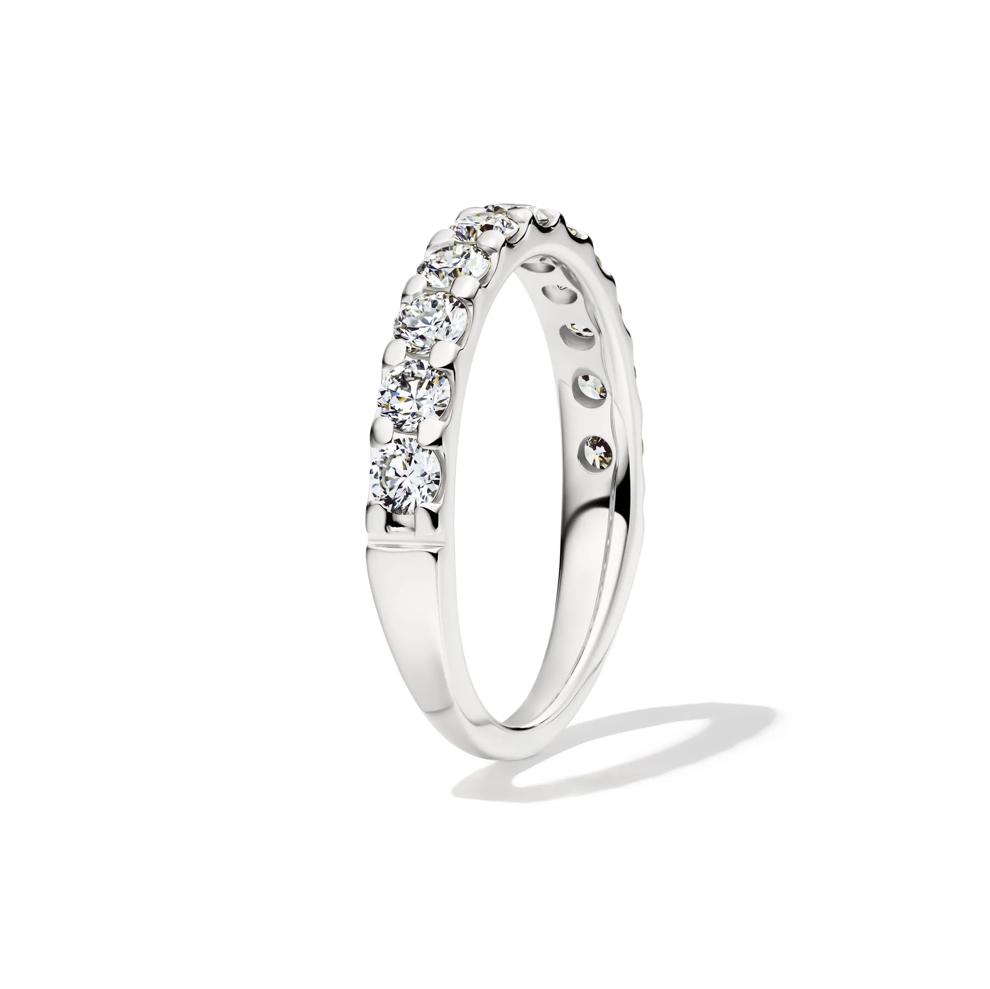 1 ct. tw. Lab Grown Diamond Band in 14K White Gold – Image 3 of 4
