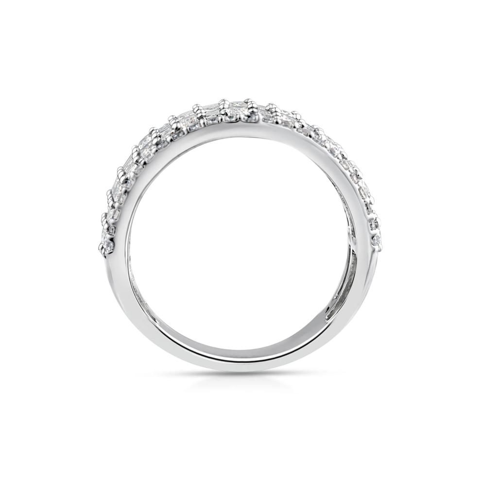 Lab Grown Diamond Multi-Row Band in 10K White Gold (3 ct. tw.) – Image 2 of 3