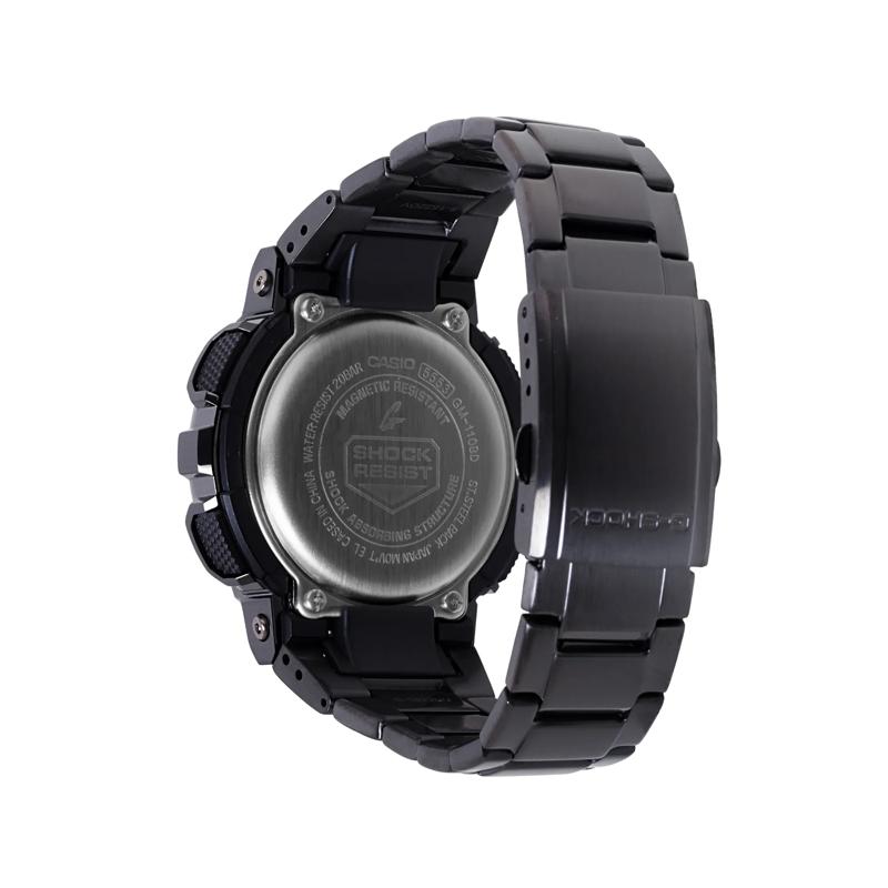 Men&#39;s Watch in Black Ion-Plated Stainless Steel, 49MM – Image 2 of 3