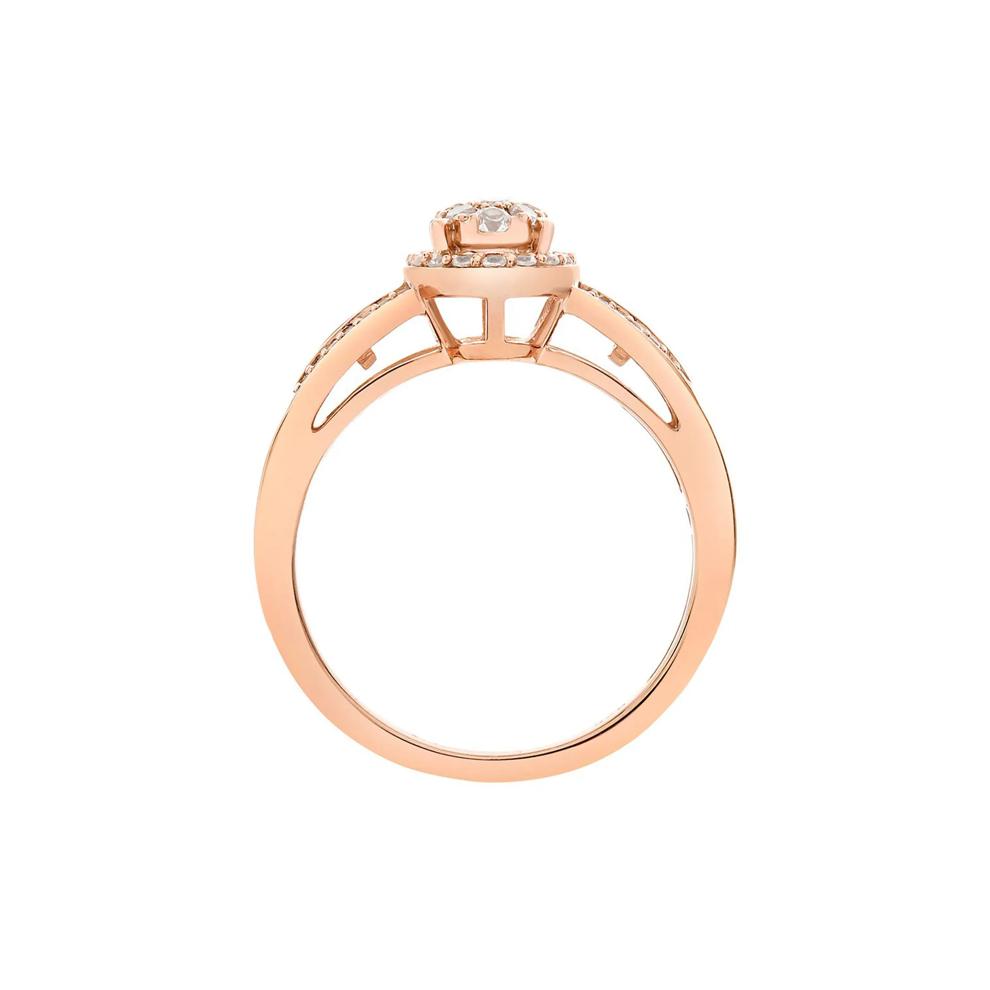 1/2 ct. tw. Diamond Ring in 10K Rose Gold – Image 2 of 3