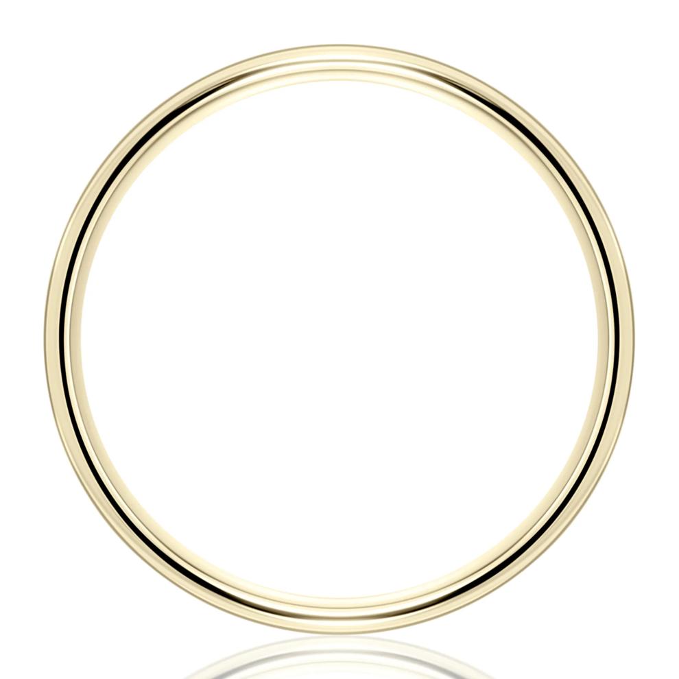 Wedding Band in 10K Yellow Gold, 7MM – Image 2 of 3