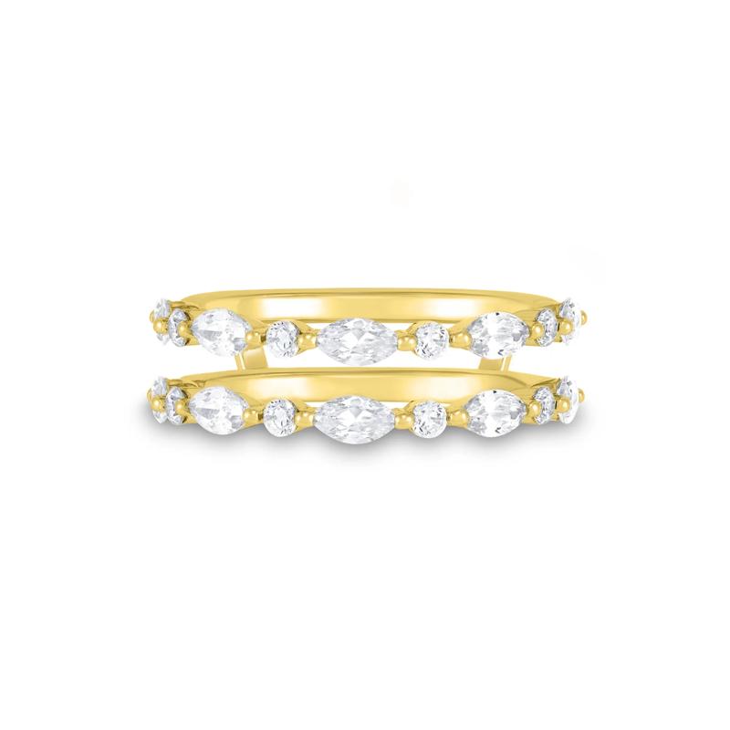 Lab Grown Diamond Ring Insert in 14K Yellow Gold &#40;1 1/4 ct. tw.&#41; – Image 1 of 3