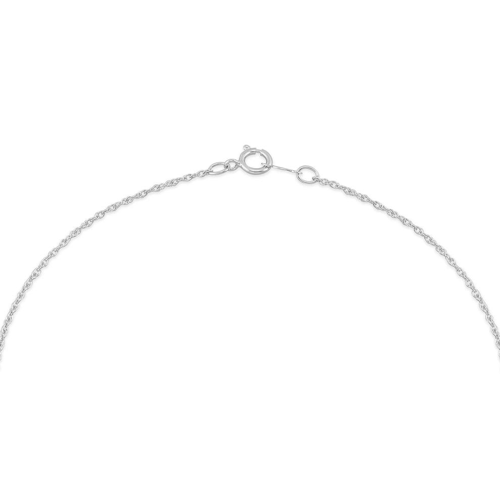 Lab-Created Alexandrite &amp; Lab-Created White Sapphire Pear-Shaped Pendant in Sterling Silver – Image 4 of 5