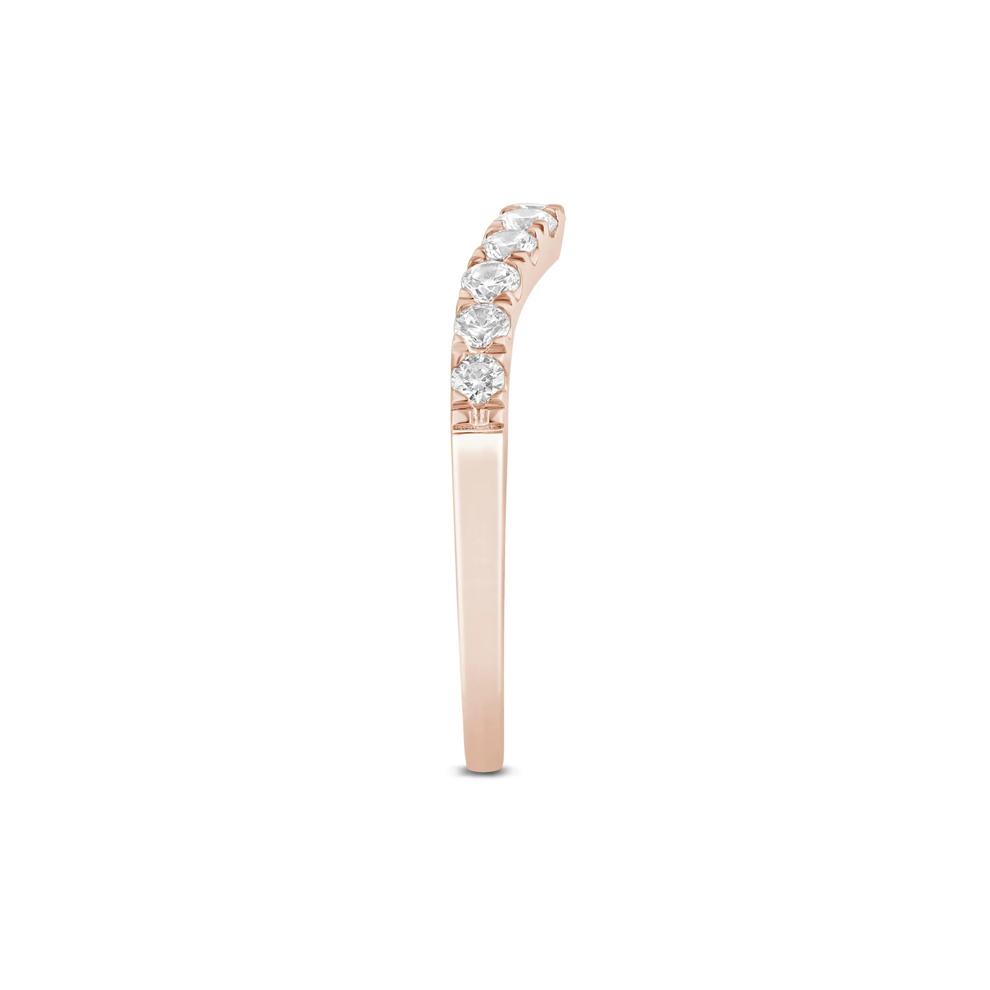 Diamond Contour Band in 14K Rose Gold (1/2 ct. tw.) – Image 3 of 3