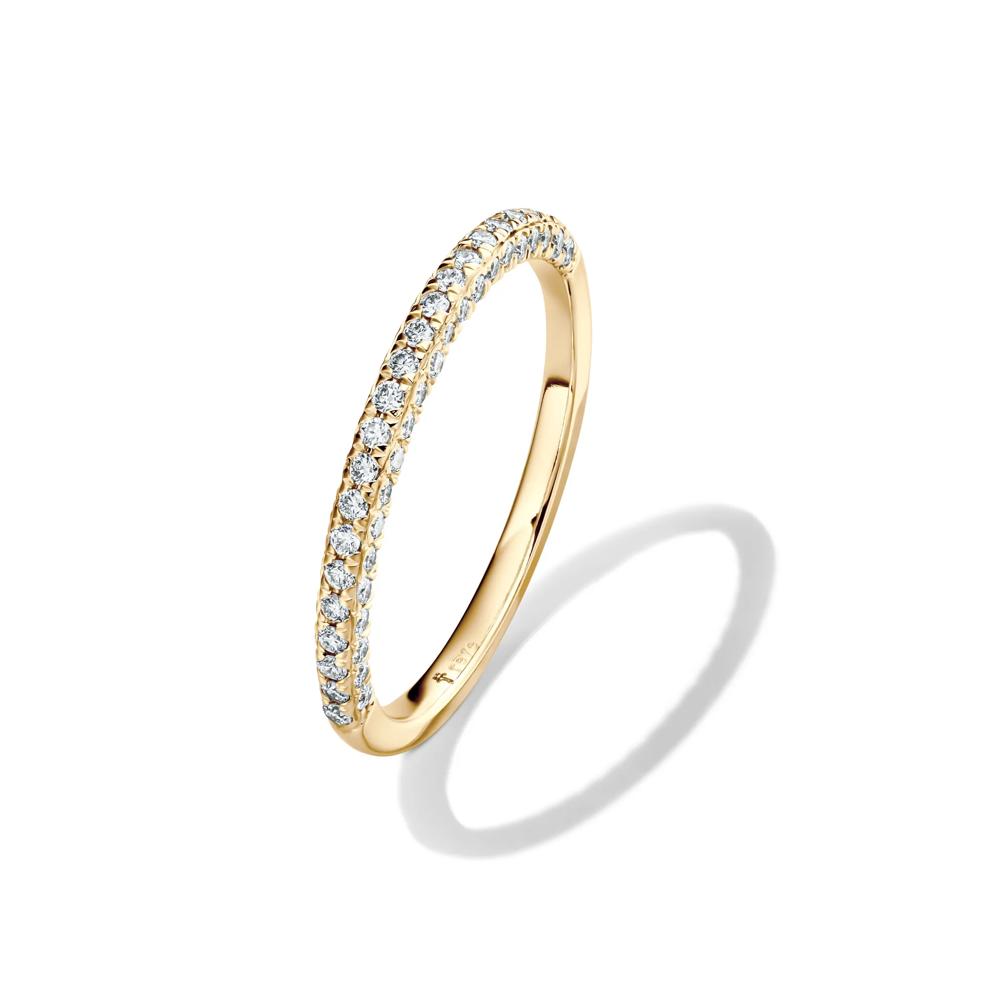 Brooke Lab Grown Diamond Wedding Band in 14K Yellow Gold (3/8 ct. tw.) – Image 4 of 4