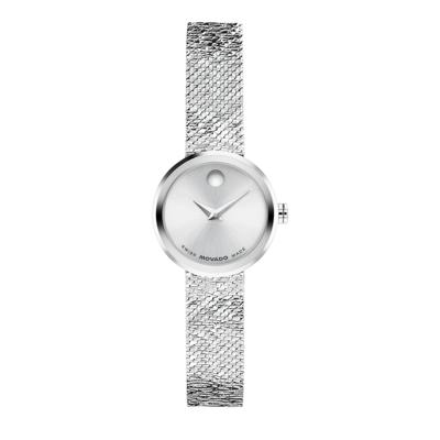 Ladies' Museum Velura Mini Watch in Stainless Steel and Milanese Mesh