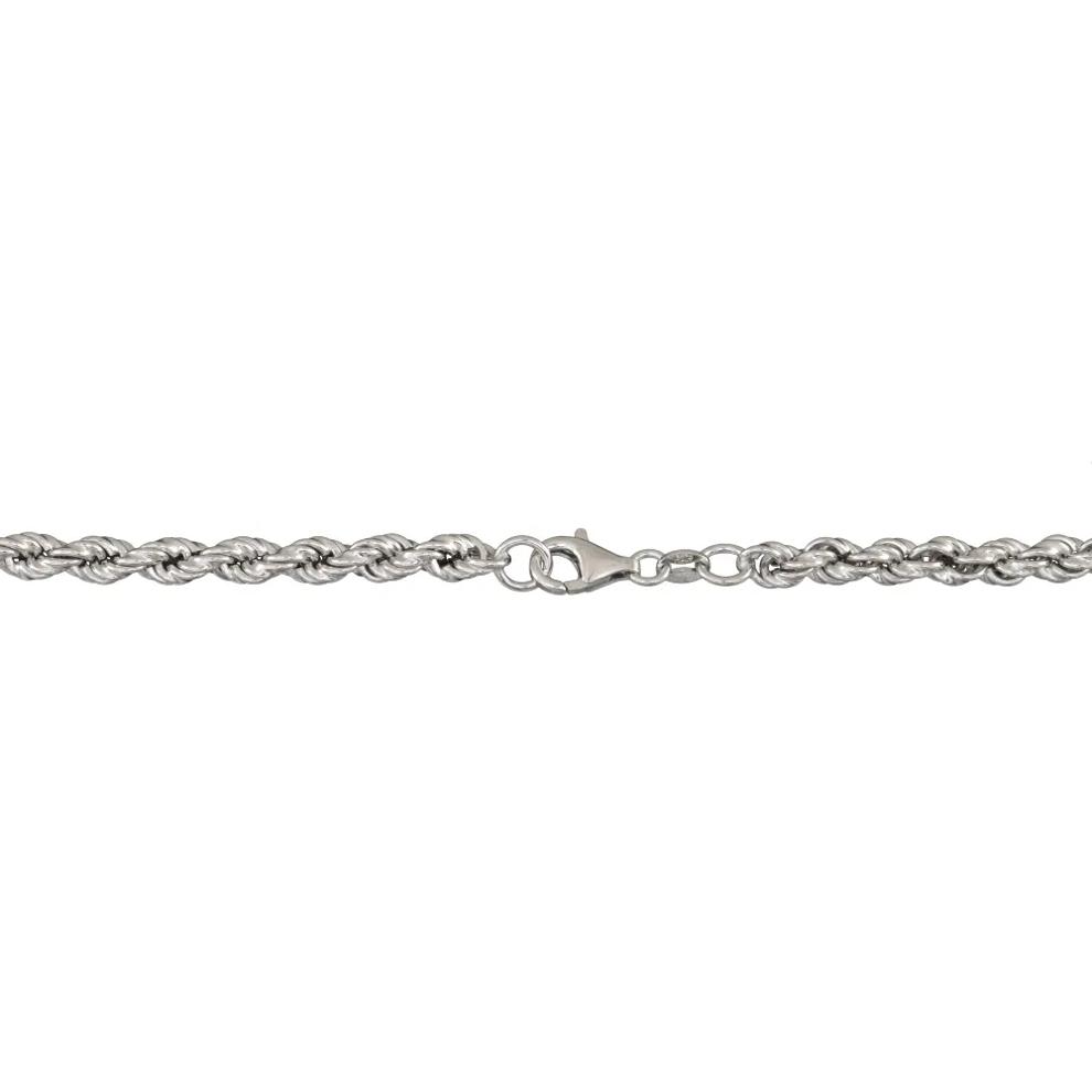Graduated Rope Chain Necklace in Sterling Silver, 22&rdquo; – Image 3 of 5