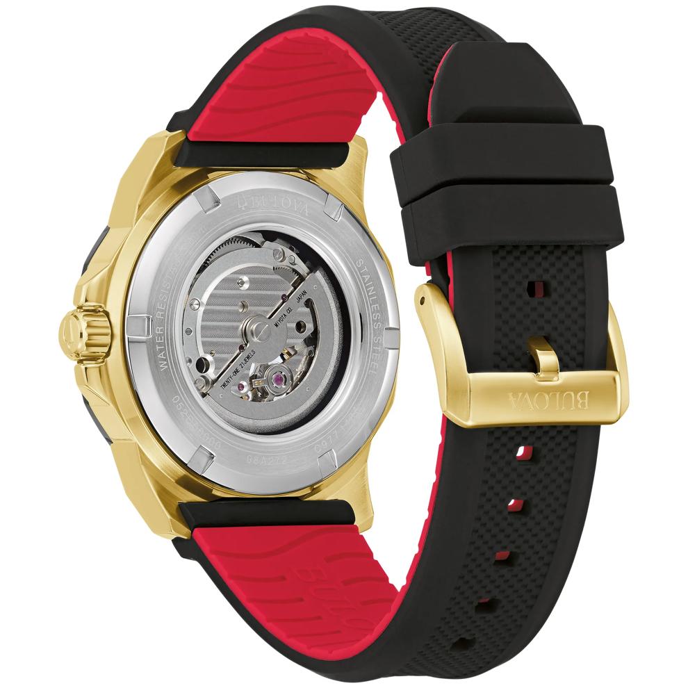 Men's Marine Star Watch With a Black Silicon Strap – Image 3 of 3