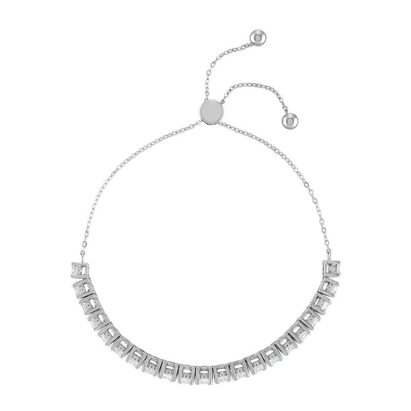 Aquamarine Bolo Bracelet in Sterling Silver  – Image 2 of 2