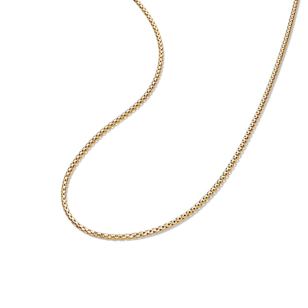 Adjustable Popcorn Chain in 14K Yellow Gold, 22" – Image 4 of 5