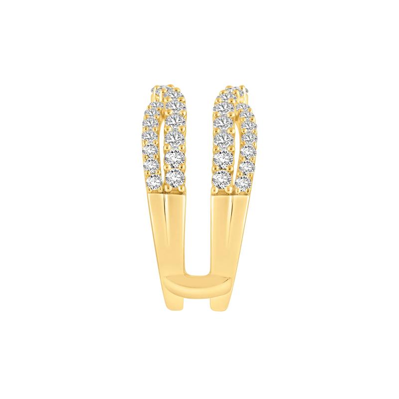 Lab Grown Diamond Ring Insert in 14K Yellow Gold &#40;1 1/4 ct. tw.&#41; – Image 3 of 4