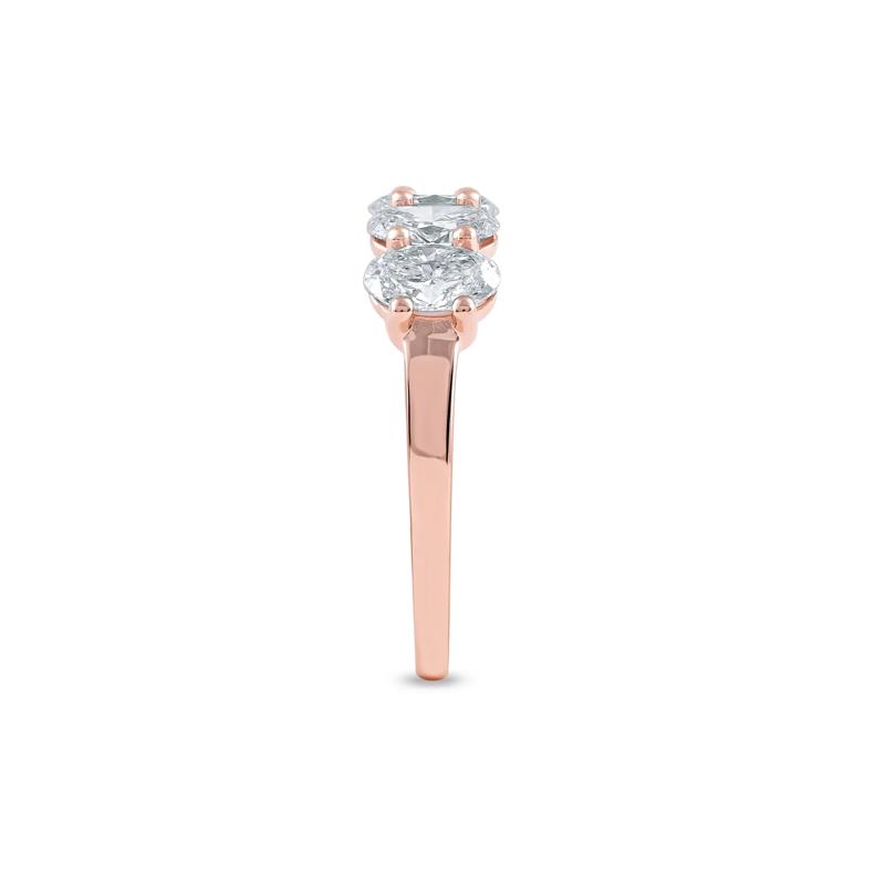 Lab Grown Diamond Anniversary Band in 14K Rose Gold &#40;2 ct. tw.&#41; – Image 3 of 7