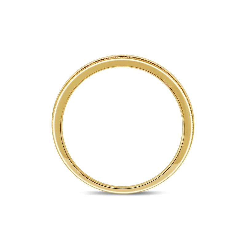 Men's 1/2 ct. tw. Diamond Band in 10K Yellow Gold – Image 3 of 5