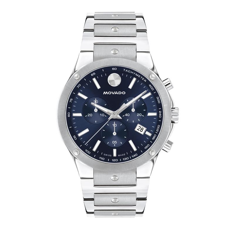 Men&#39;s SE Chronograph Watch in Stainless Steel, 42MM – Image 1 of 3