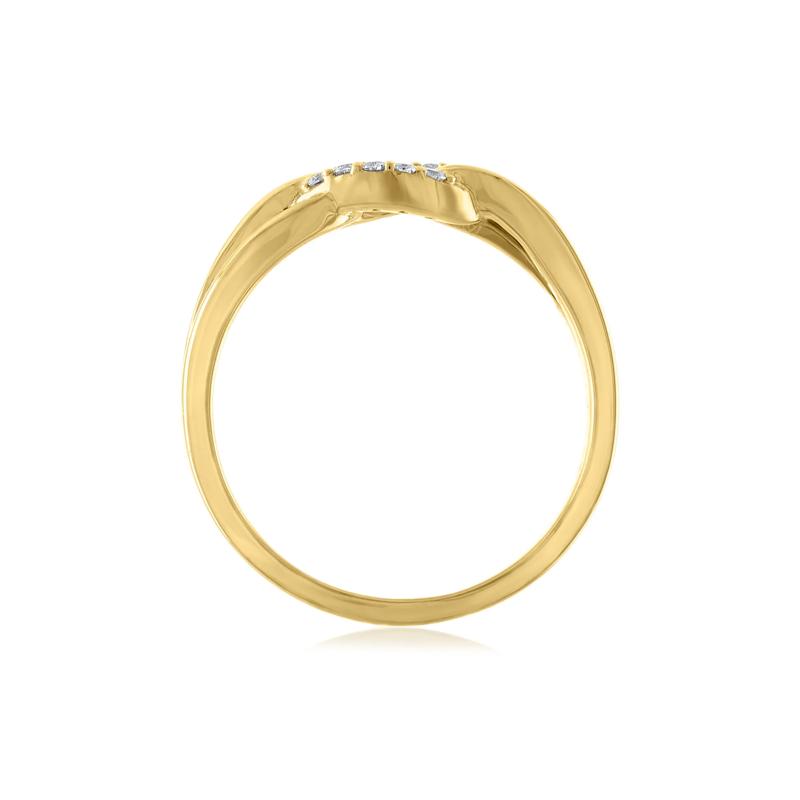 Diamond Accent Ring in 14K Yellow Gold – Image 2 of 3