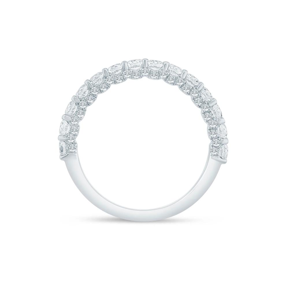 Lab Grown Diamond Wedding Band in 14K White Gold (1 ct. tw.) – Image 2 of 3