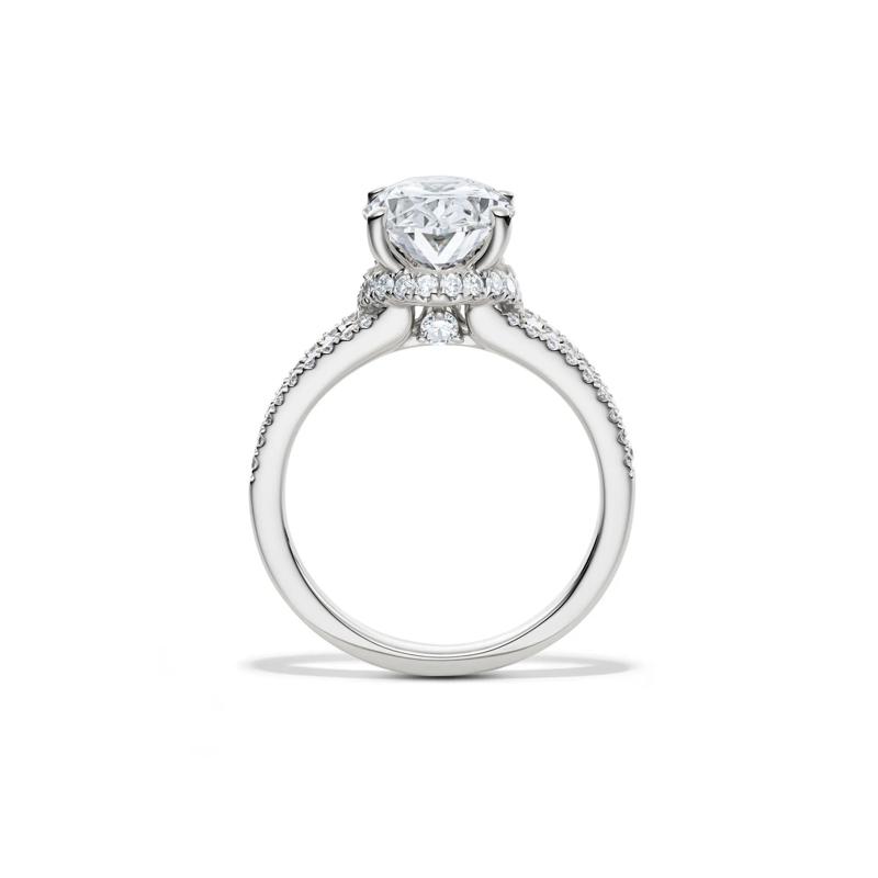 Georgia Lab Grown Diamond Engagement Ring in Platinum &#40;3 1/2 ct. tw.&#41; – Image 2 of 5