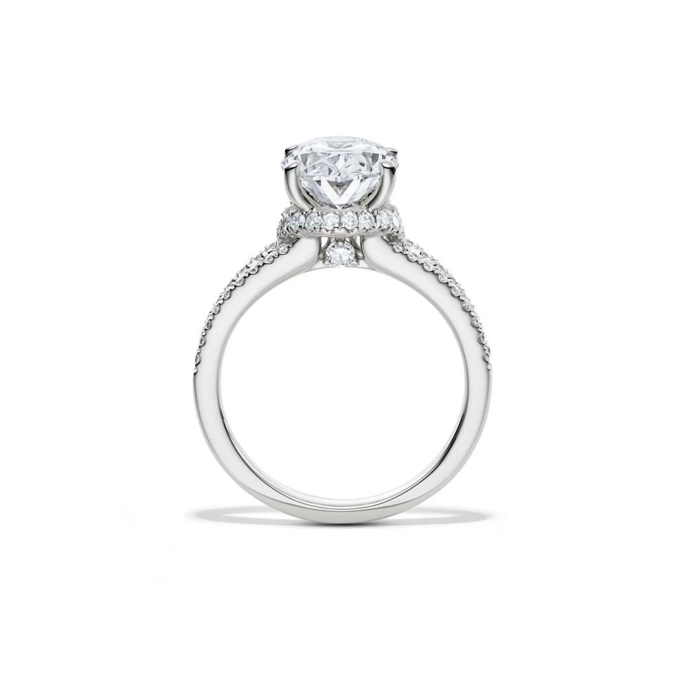 Georgia Lab Grown Diamond Engagement Ring in Platinum (3 1/2 ct. tw.) – Image 2 of 5