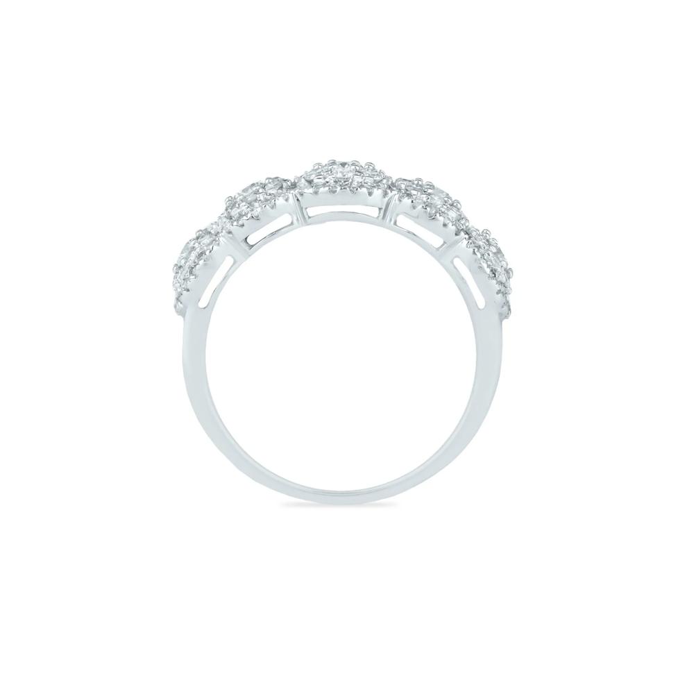 Diamond Anniversary Band in 10K White Gold (1 ct. tw.) – Image 2 of 3