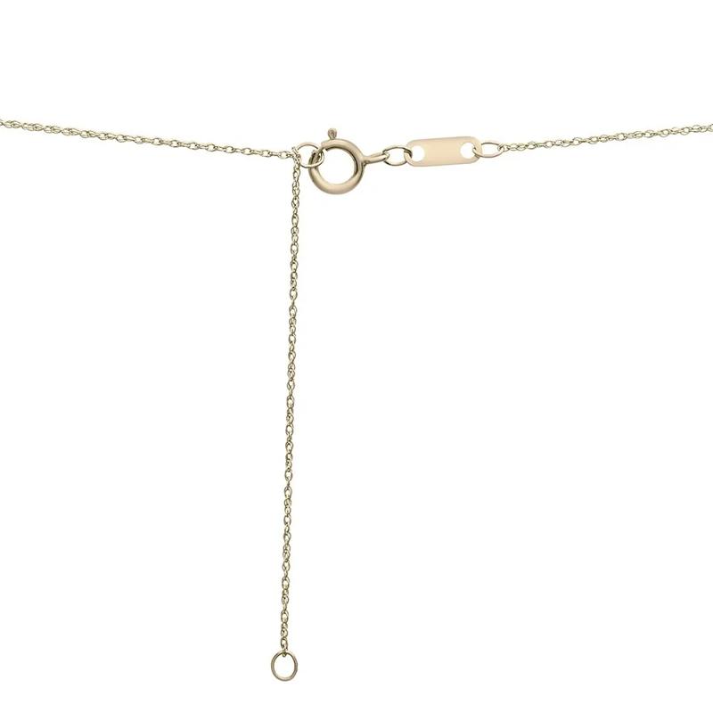 Diamond Dog Paw Pendant in 10K Yellow Gold &#40;1/10 ct. tw.&#41; – Image 4 of 4