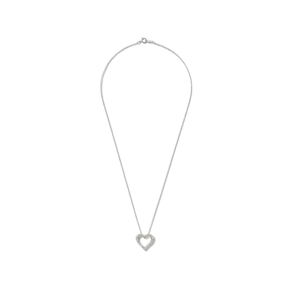 Helzberg Lab Grown Diamonds Lab Grown Diamond Heart Pendant – Image 2 of 4