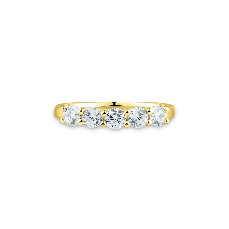 1 ct. tw. Diamond Anniversary Band in 14K Yellow Gold – Image 1 of 3