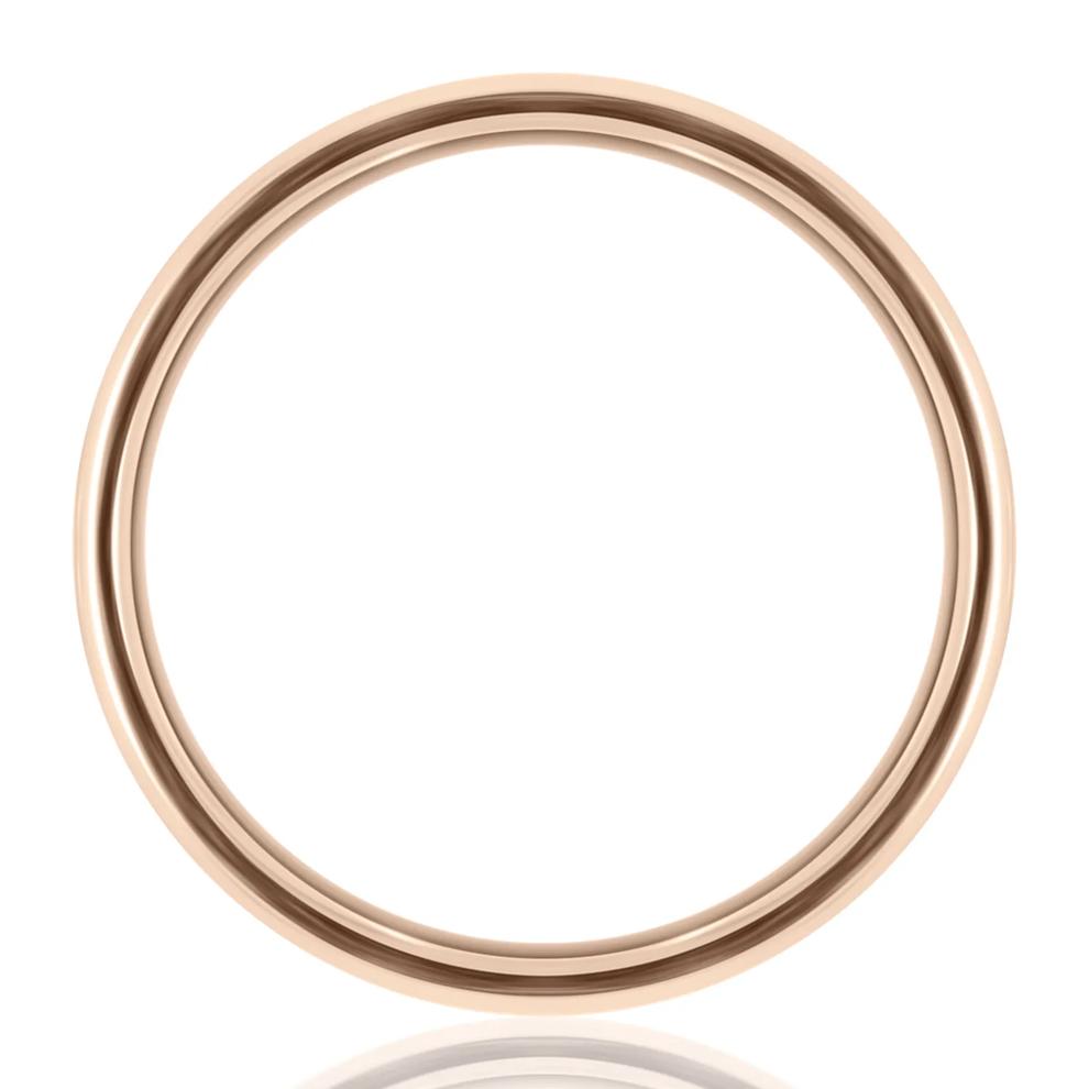 Men&rsquo;s Topography Pattern Wedding Band in Titanium &amp; 14K Gold, 7.5MM – Image 2 of 3