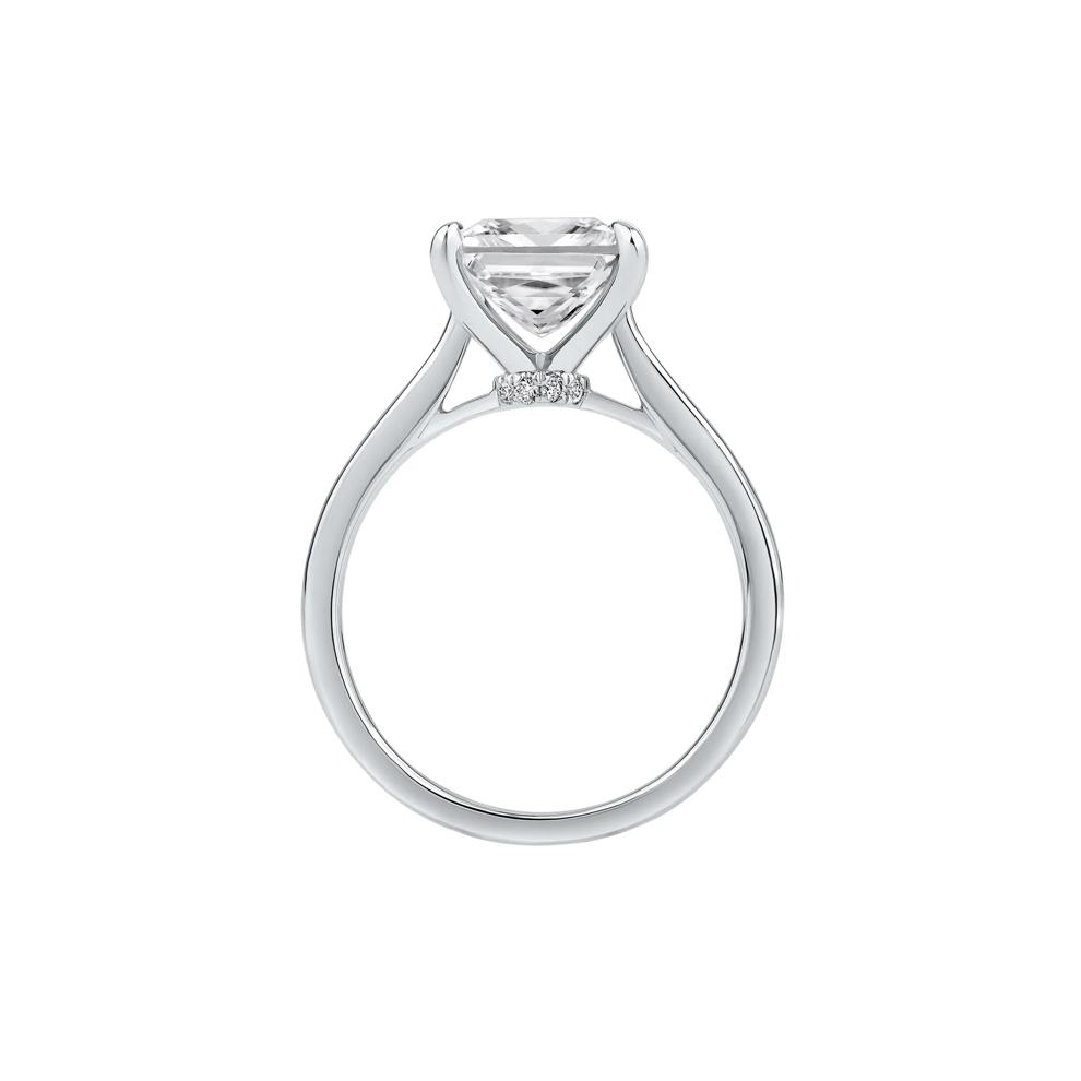 Lab Grown Diamond Solitaire Engagement Ring in Platinum (3 ct. tw.) – Image 2 of 5