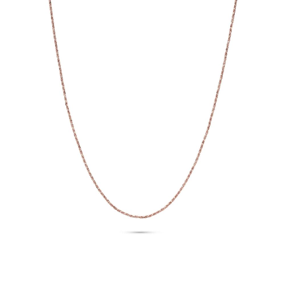 Rope Chain in 14K Rose Gold, 22" – Image 1 of 5