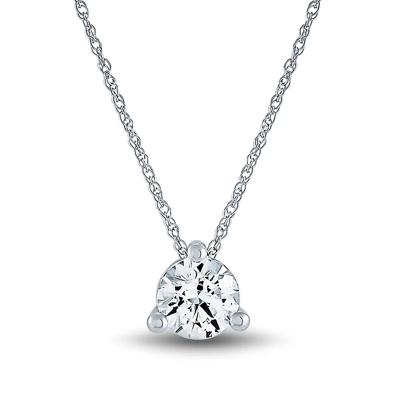 Lab Grown Diamond Solitaire Pendant
