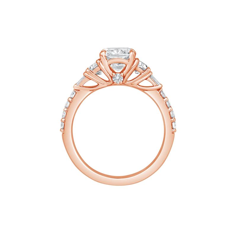 Sierra Lab Grown Diamond Engagement Ring in 14K Rose Gold &#40;2 5/8 ct. tw.&#41; – Image 2 of 4