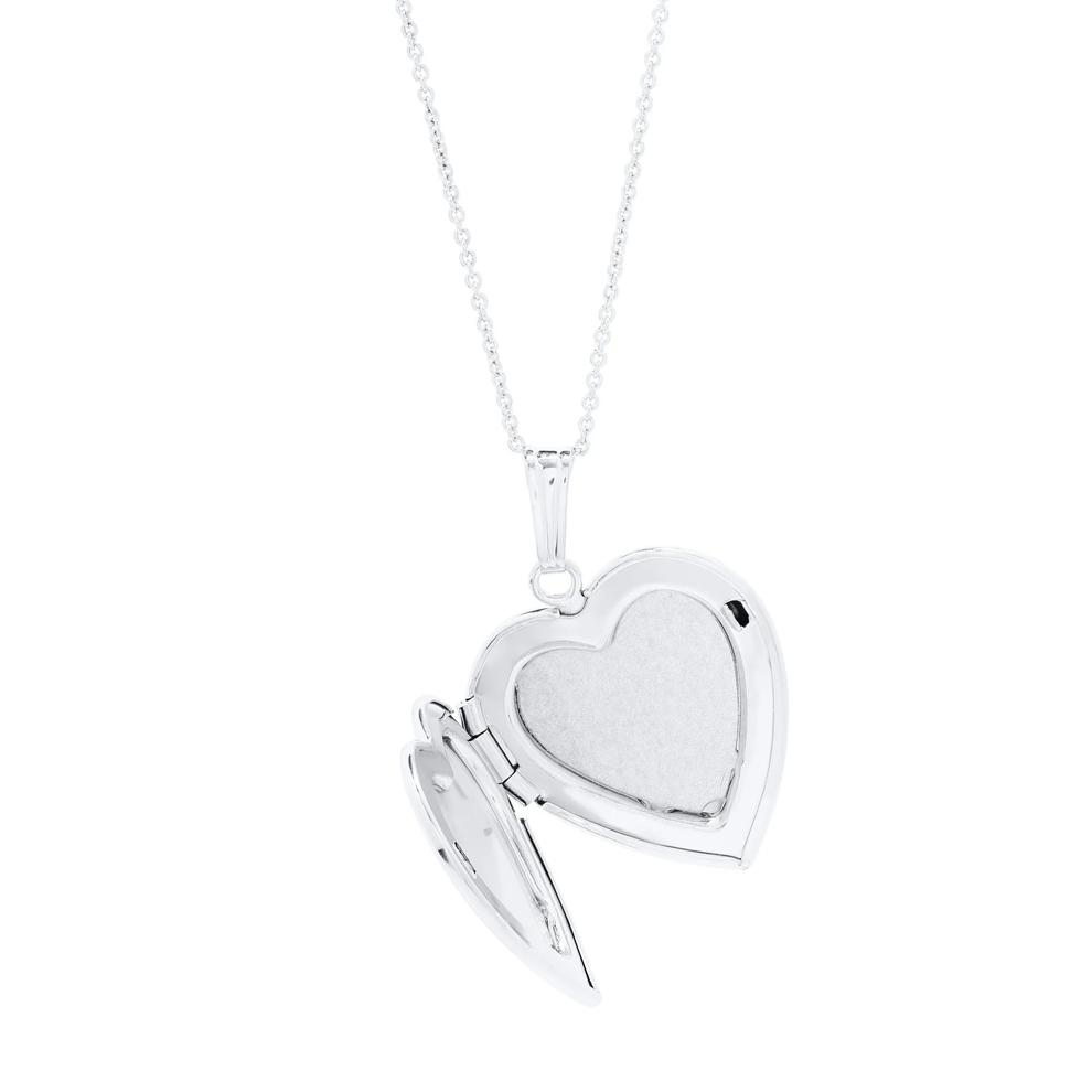 Heart Locket in Sterling Silver – Image 3 of 4