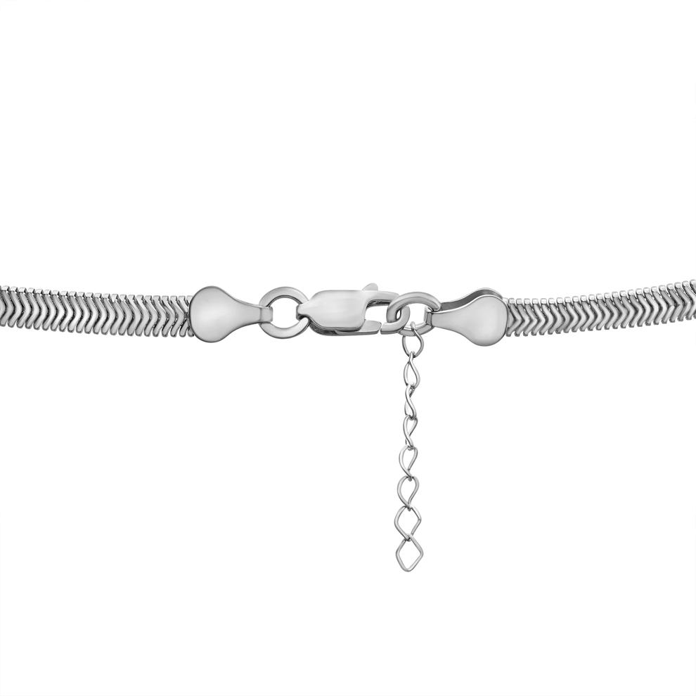 Snake Chain in Sterling Silver, 17" – Image 4 of 6